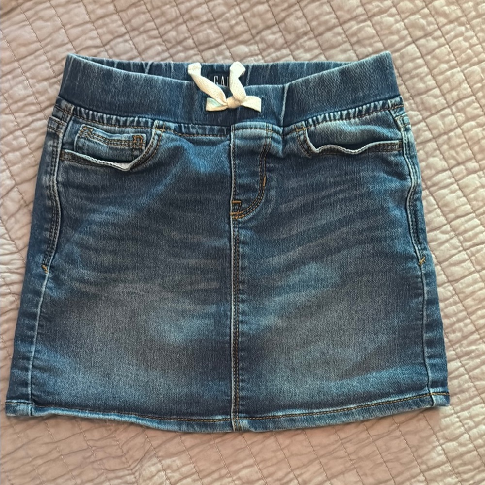 GAP Kids Blue Denim Skirt